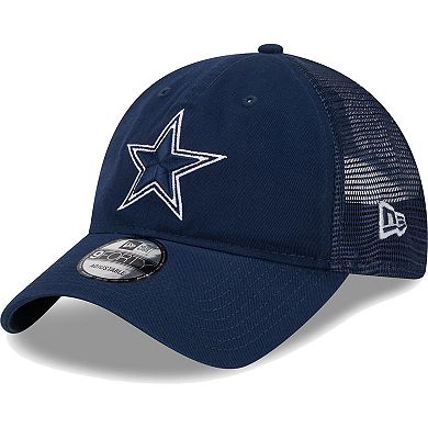 Men's New Era Navy Dallas Cowboys Distinct 9TWENTY Adjustable Hat