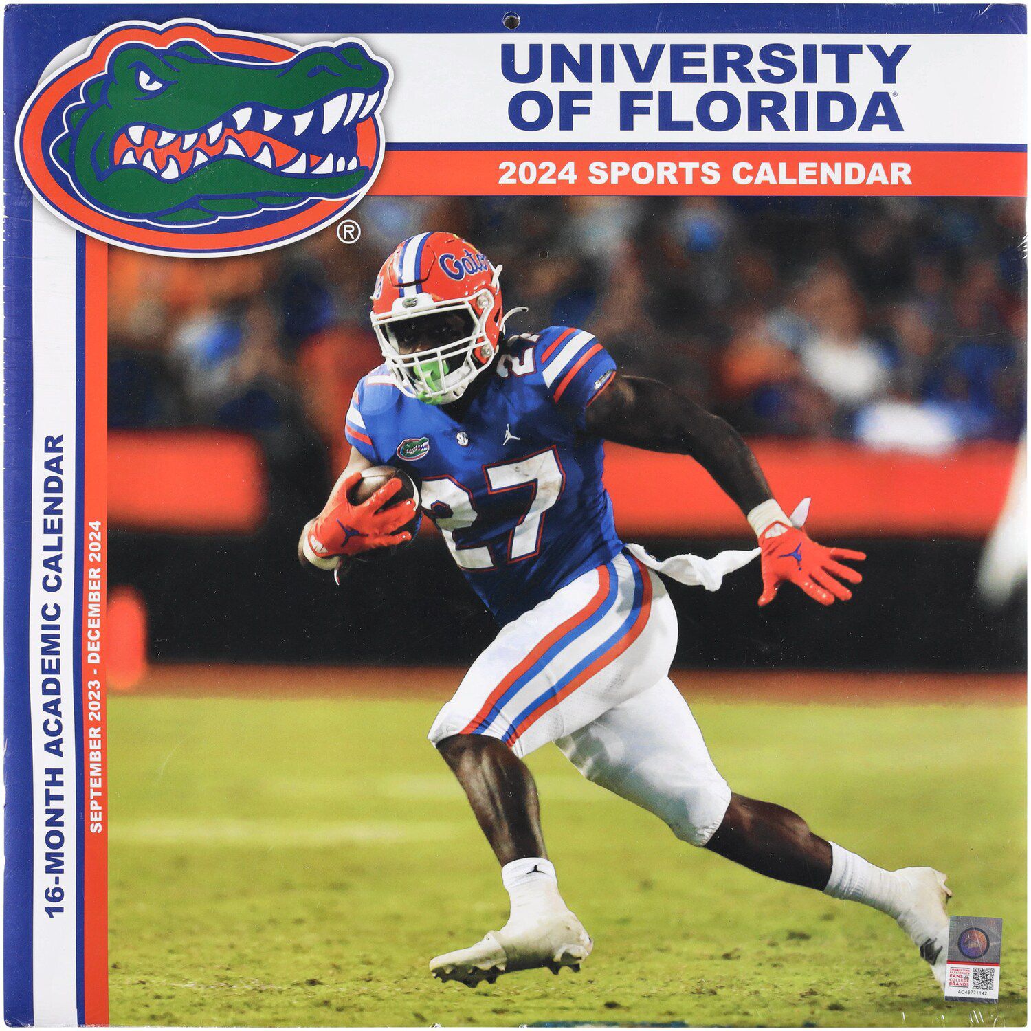 Florida Gators 2024 12 X 12 Team Wall Calendar   6542117