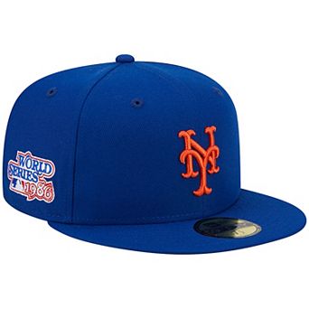 Men's New Era Royal New York Mets 1986 World Series Team Color 59FIFTY Fitted Hat