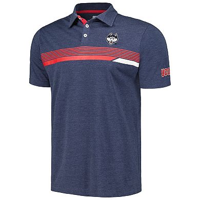Men's Colosseum Navy UConn Huskies No Problemo Polo
