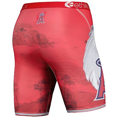 Men's Ethika  Red Los Angeles Angels Jerseyscape Boxer Briefs