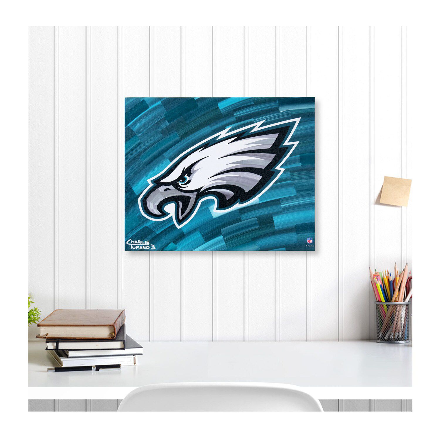 Philadelphia Eagles Heritage Logo Round – Fan Creations GA