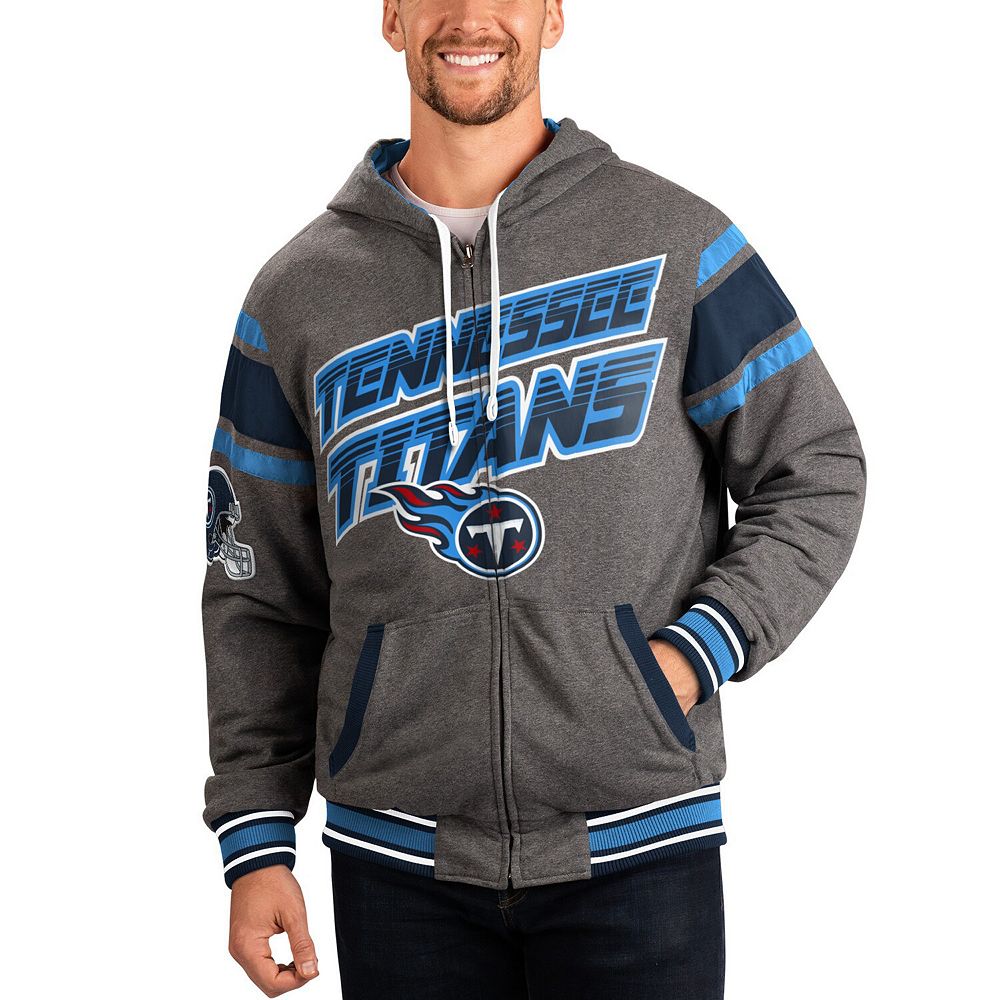 Men's G-III Sports by Carl Banks Navy/Gray Tennessee Titans