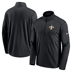 Men's Starter Black New Orleans Saints Extreme Vintage Logos Full-Zip Jacket