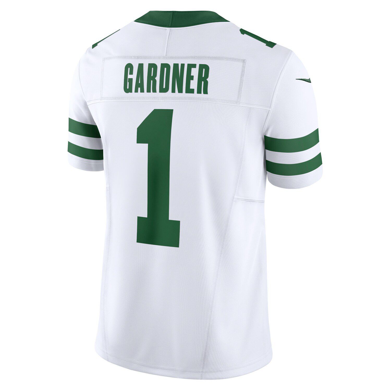 Men's Nike Ahmad Sauce Gardner White New York Jets Legacy Vapor F.U.S.E ...