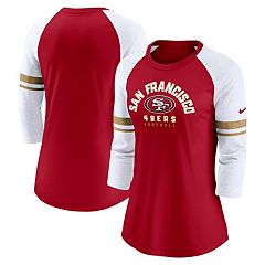 Men's Nike Scarlet San Francisco 49ers Lightweight Performance Hooded Long Sleeve T-Shirt Size: Small