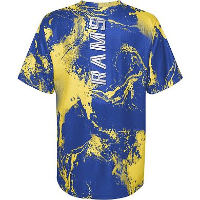 Preschool Royal Los Angeles Rams In The Mix T-Shirt