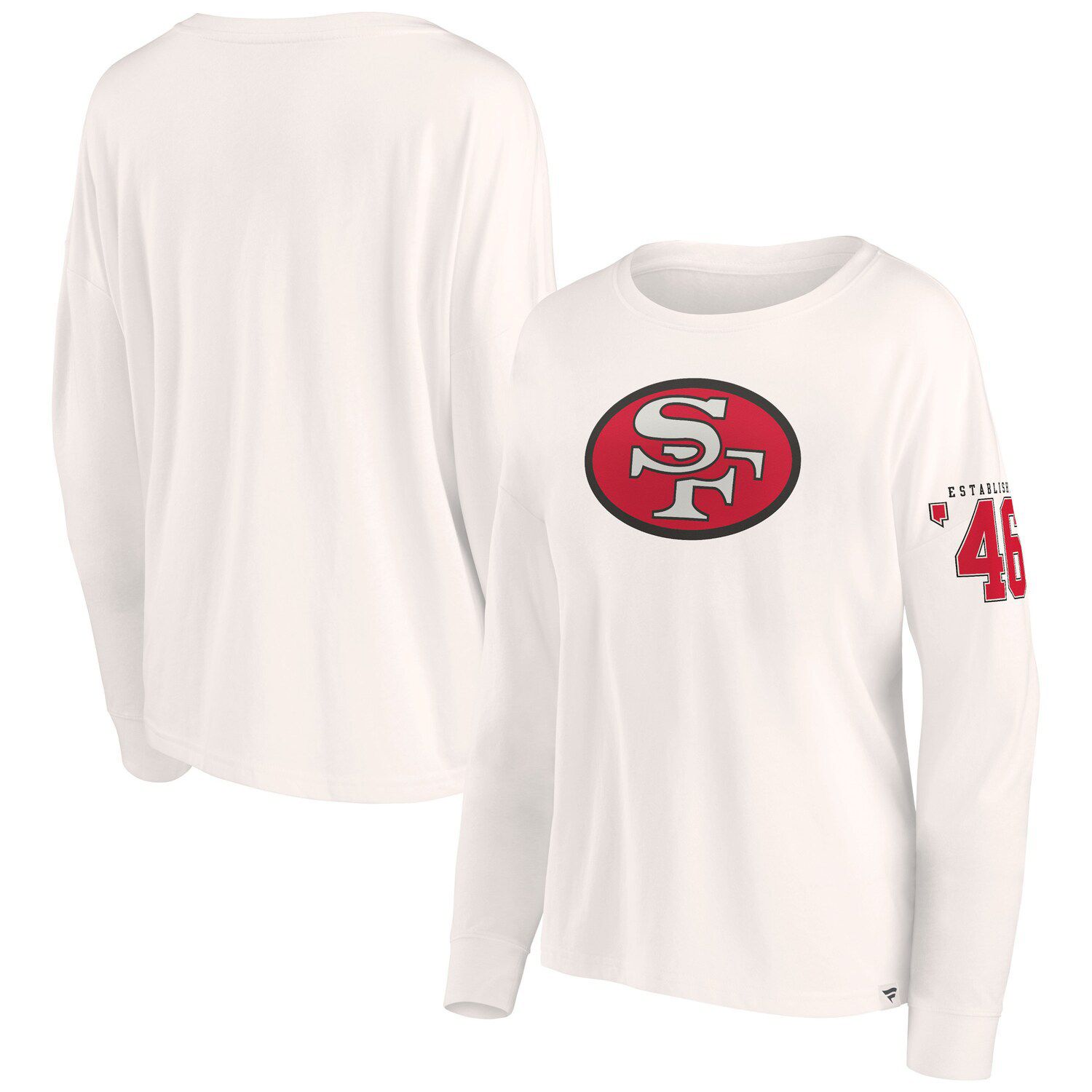 Kansas City Chiefs Fanatics Branded Women's Game Date Long Sleeve T-Shirt -  Cream