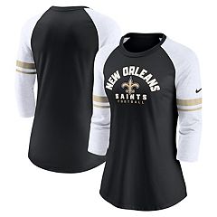 Men's Nike Heather Black New Orleans Saints Team Tri-Blend T-Shirt