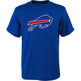 Youth Royal Buffalo Bills Primary Logo T-Shirt