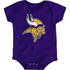 Mitchell & Ness Newborn & Infant Mitchell & Ness Randy Moss Purple  Minnesota Vikings Retro Name & Number Bodysuit