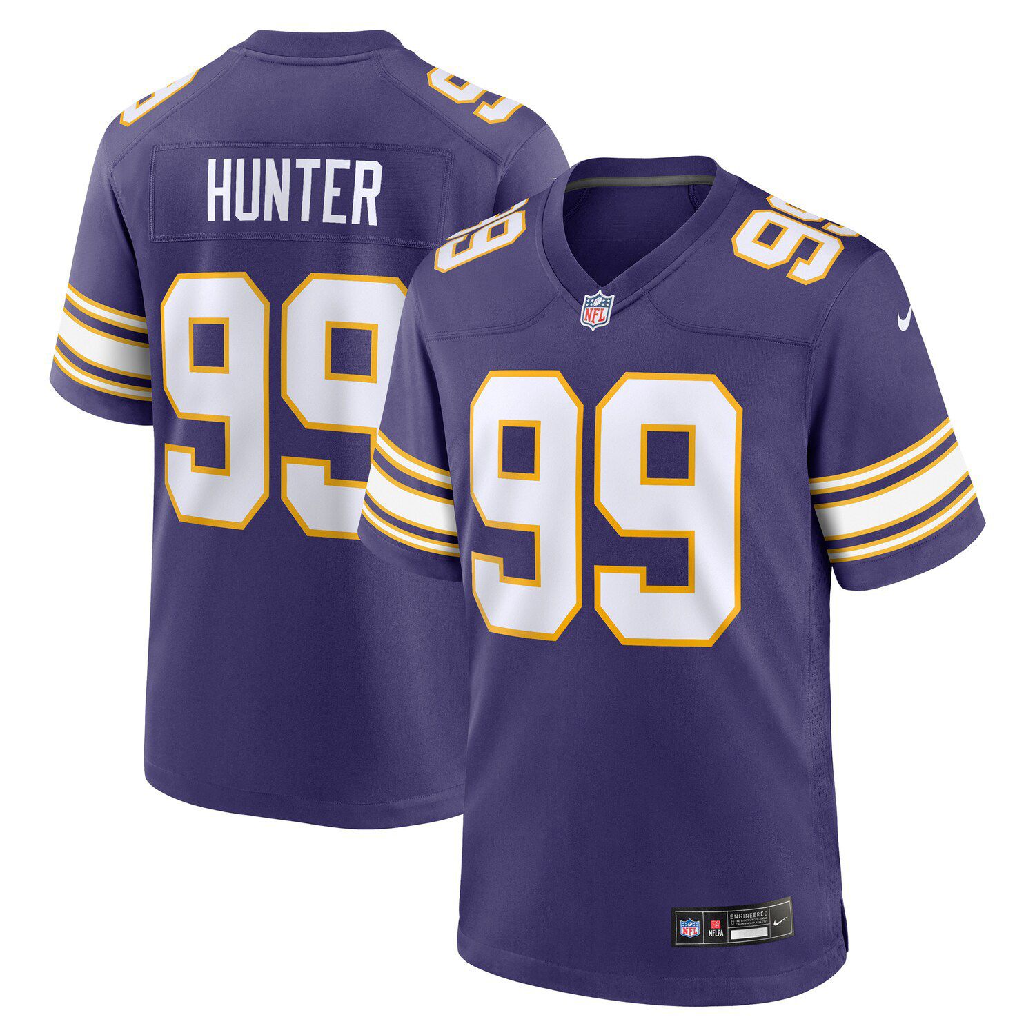 Men's Nike Justin Jefferson Gray Minnesota Vikings Atmosphere Fashion Game  Jersey