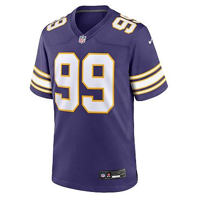 Men's Nike Danielle Hunter Purple Minnesota Vikings Classic Player Game ...