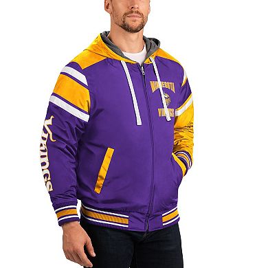 Men's G-III Sports by Carl Banks Purple/Gray Minnesota Vikings Extreme ...