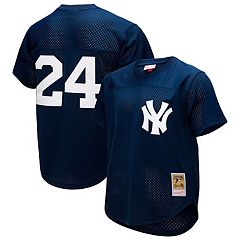 Men's New York Yankees Derek Jeter Mitchell & Ness Navy Cooperstown  Collection 1995 Batting Practice Jersey