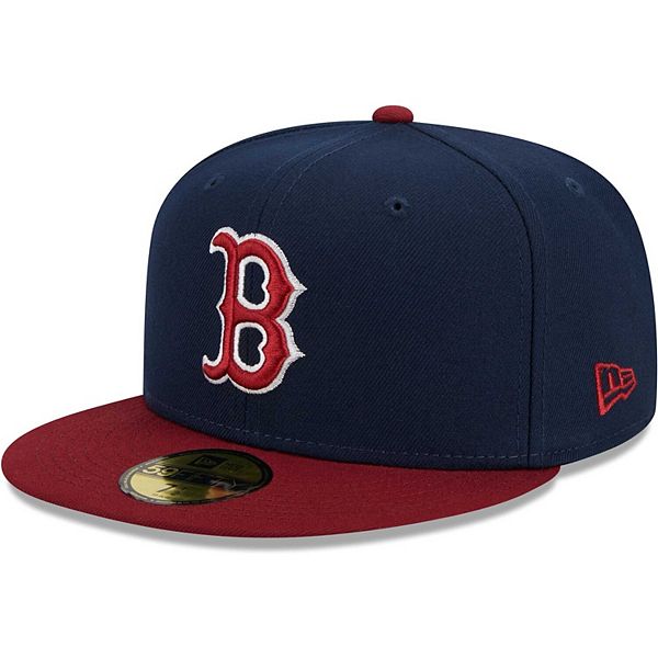 Men's New Era Navy Boston Red Sox Two-Tone Color Pack 59FIFTY Fitted Hat