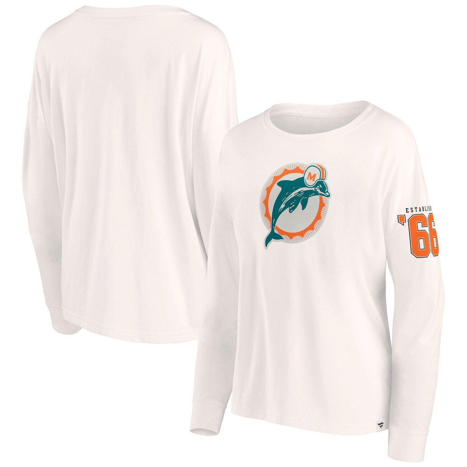 Youth Tyreek Hill White Miami Dolphins Mainliner Player Name Number T-Shirt
