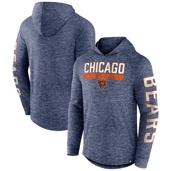 Chicago Bears Nike Dri-Fit Cotton Long Sleeve Raglan T-Shirt - Mens