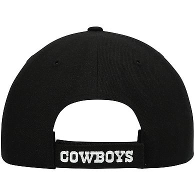 Men's '47 Black Dallas Cowboys MVP Adjustable Hat