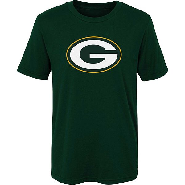 Preschool Green Green Bay Packers Primary Logo T-Shirt