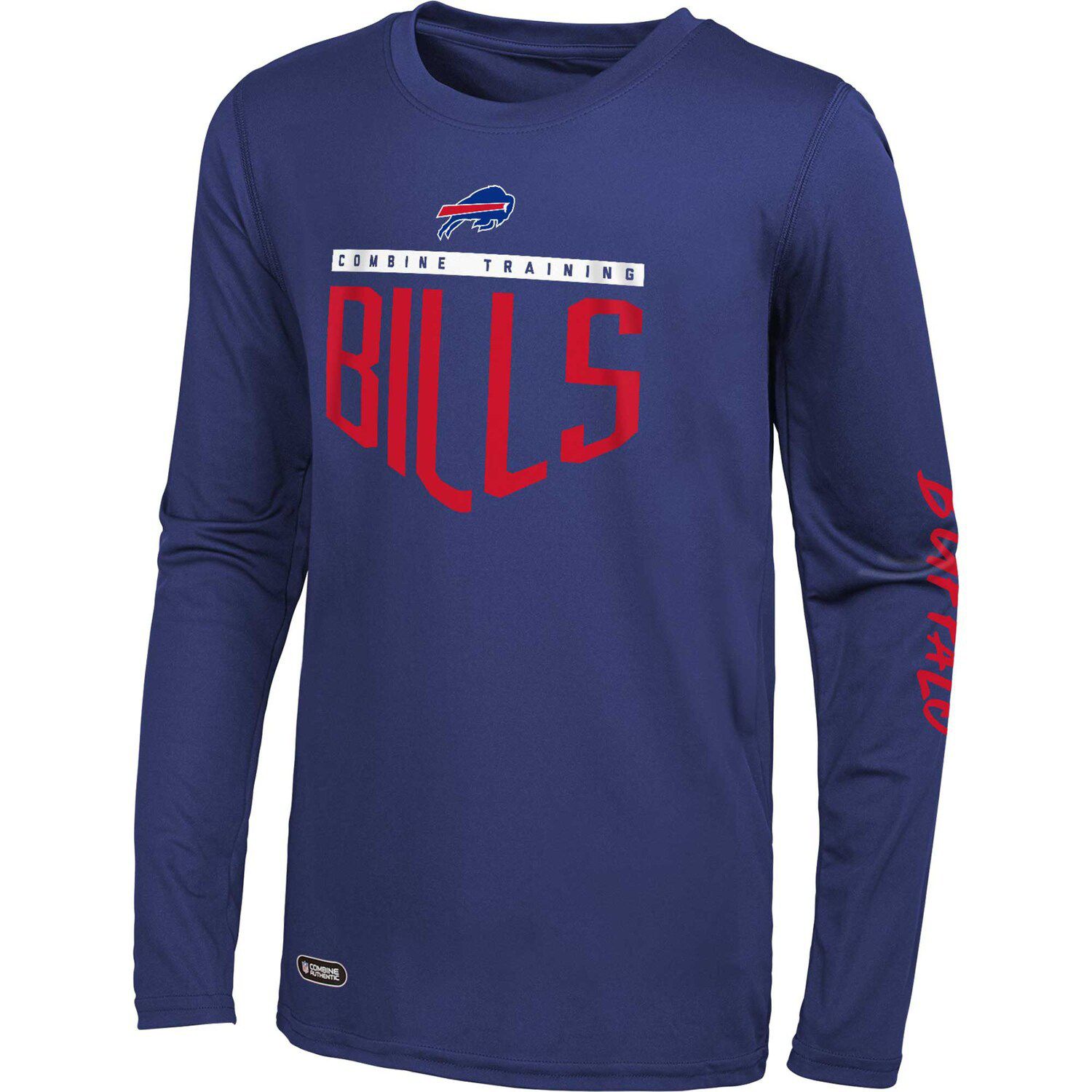 Men's Nike Gray Buffalo Bills Yardline Velocity Performance T-Shirt Size: Small