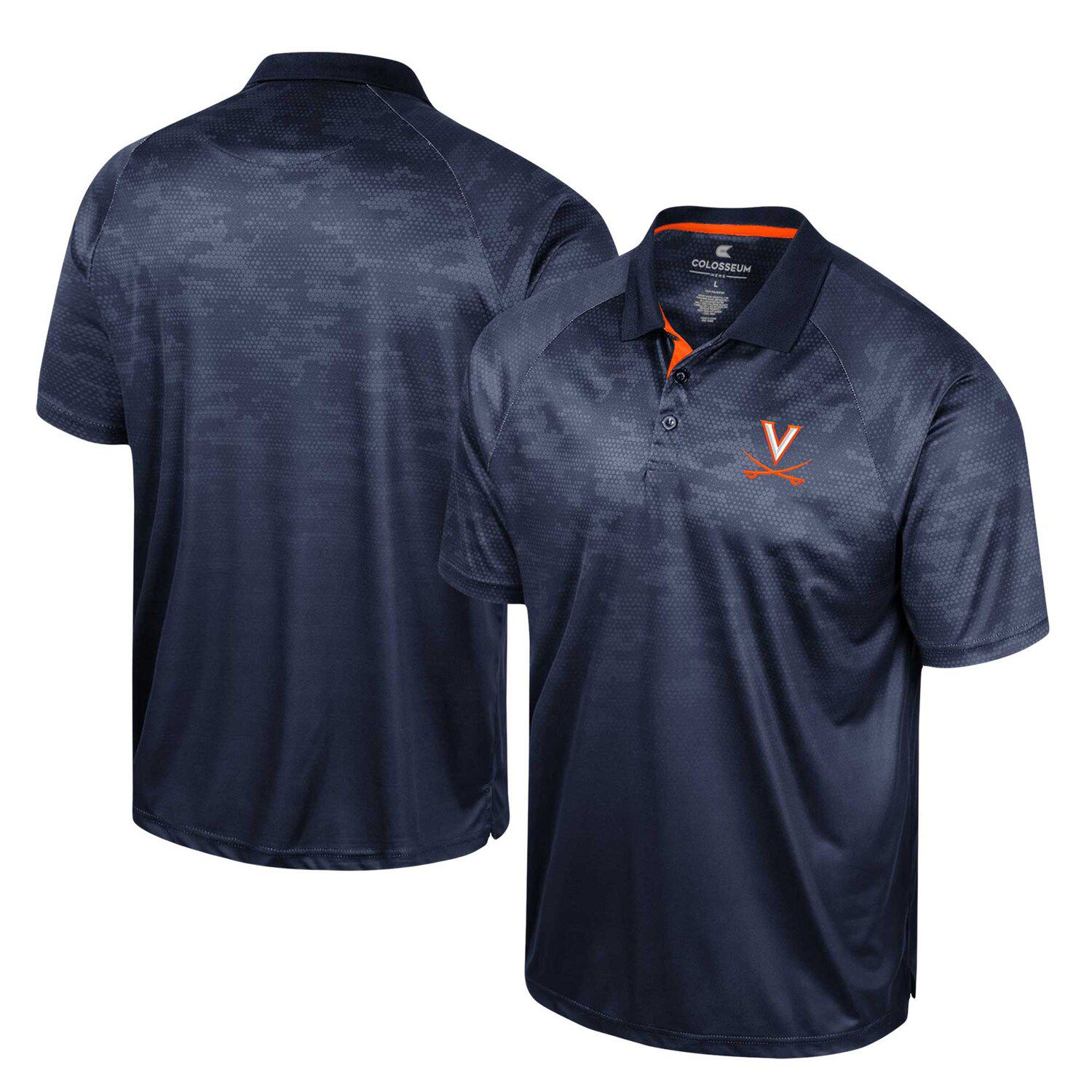 Men's Reyn Spooner White Virginia Cavaliers Performance Polo