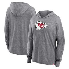 Women's Majestic Threads Patrick Mahomes Black Kansas City Chiefs Leopard Player Name & Number Long Sleeve Cropped Hoodie Size: Extra Large