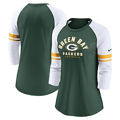 Women's New York Jets G-III 4Her by Carl Banks Green Post Season Long  Sleeve V-Neck T-Shirt