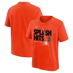 Toddler Nike Orange San Francisco Giants City Connect Wordmark T-Shirt Size: 2T