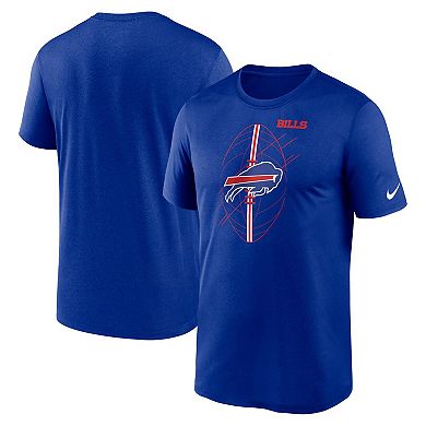 Men's Nike  Royal Buffalo Bills Big & Tall Legend Icon Performance T-Shirt