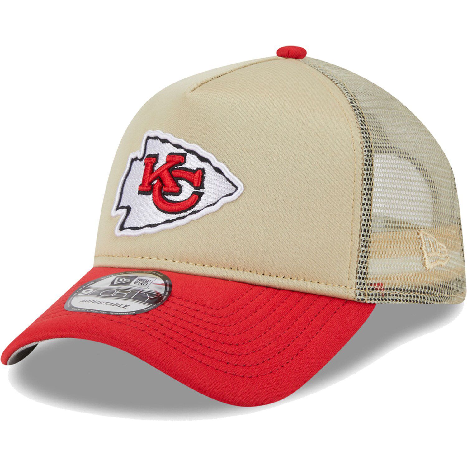 Youth New Era Graphite Kansas City Chiefs Reflect 9FORTY Adjustable Hat