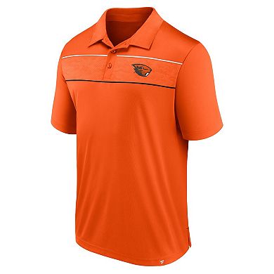 Men's Fanatics Branded Orange Oregon State Beavers Defender Polo