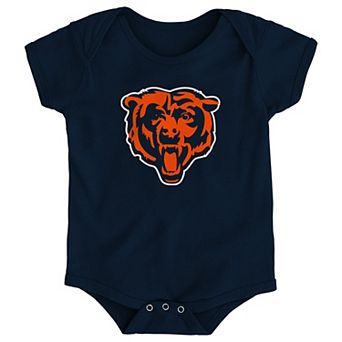 Newborn & Infant Navy Chicago Bears Team Logo Bodysuit