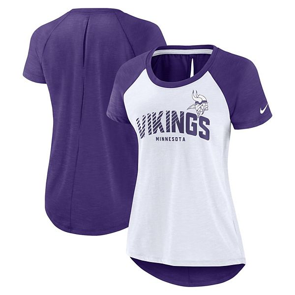 Minnesota Vikings Nike Girls Preschool Icon T-Shirt - Purple