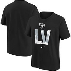 Youth Heathered Charcoal Las Vegas Raiders Raider Nation T-Shirt