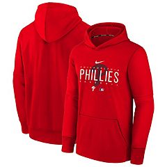 Outerstuff Youth Boys Heather Gray Philadelphia Phillies Wordmark Full-Zip  Fleece Hoodie