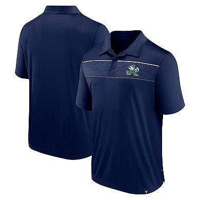 Men's Fanatics Branded  Navy Notre Dame Fighting Irish Defender Polo