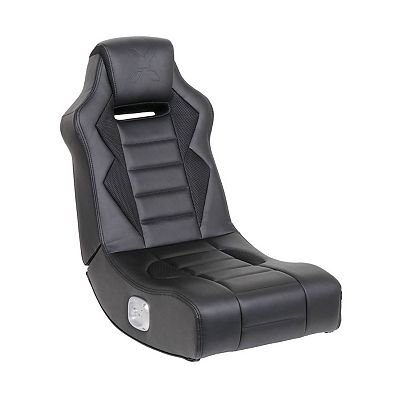 X Rocker Flash 2.0 Bluetooth Wired Floor Rocker Gaming Chair with Speakers