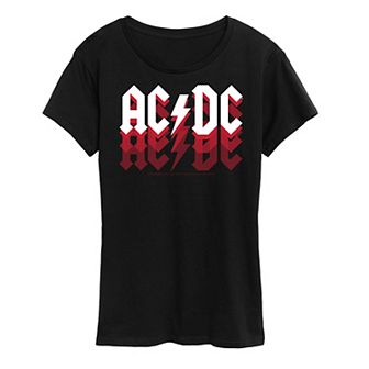 Women's ACDC Logo Fade Graphic Tee