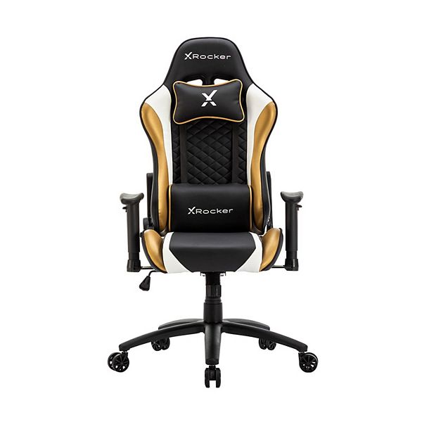 Black gold gaming online chair