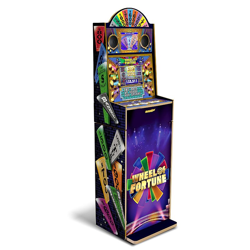 Arcade1Up - Wheel of Fortune Casinocade Deluxe Arcade Game - purple