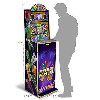 Arcade 1 Up Wheel of Fortune Casinocade Deluxe Arcade Game