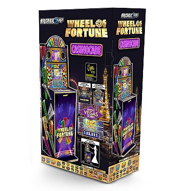 Arcade 1 Up Wheel of Fortune Casinocade Deluxe Arcade Game