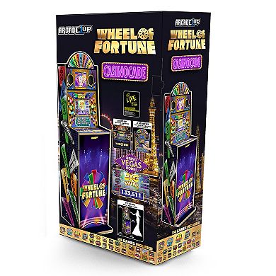 Arcade1up Wheel of Fortune Casinocade Deluxe Arcade Game