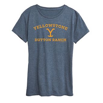 Women's Yellowstone Y Dutton Ranch Logo Graphic Tee