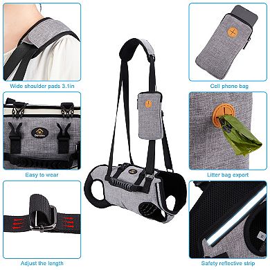 Pet Legs Support & Rehabilitation Dog Carry Sling Hanging Hammock