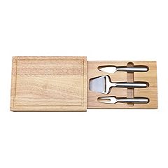 Dallas Cowboys - Insignia Acacia and Slate Serving Board with Cheese Tools