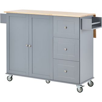Merax Mobile Kitchen Island and Carts