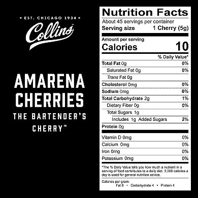 Collins 13.5 oz. Amarena Cherries