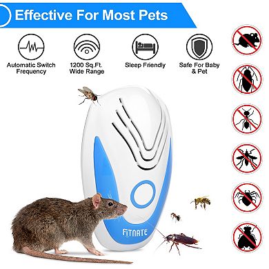 Ultrasonic Pest Repeller Noiseless Mouse Mosquito Bug Repellent Rat Reject